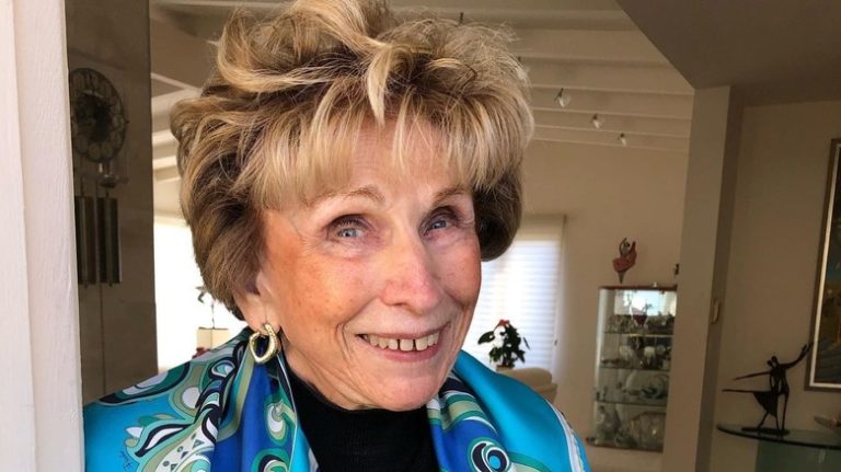 Closeup of Dr. Edith Eger smiling